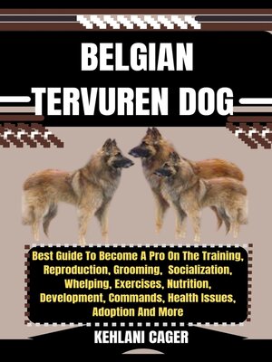 cover image of BELGIAN TERVUREN  DOG